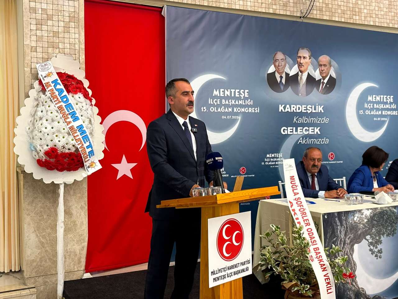 MHP Menteşe 15. Olağan İlçe Kongresi Yoğun Katılımla Gerçekleştirildi 3